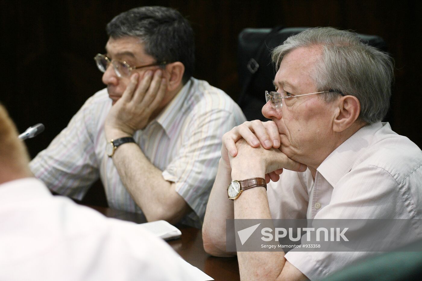 Iosif Diskin and Valery Khomyakov