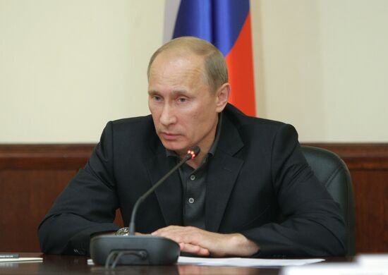 Vladimir Putin chairs governmental commission meeting in Kazan