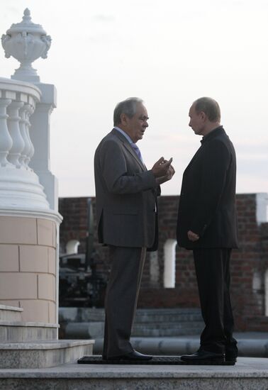 Vladimir Putin and Mintimer Shaimiyev