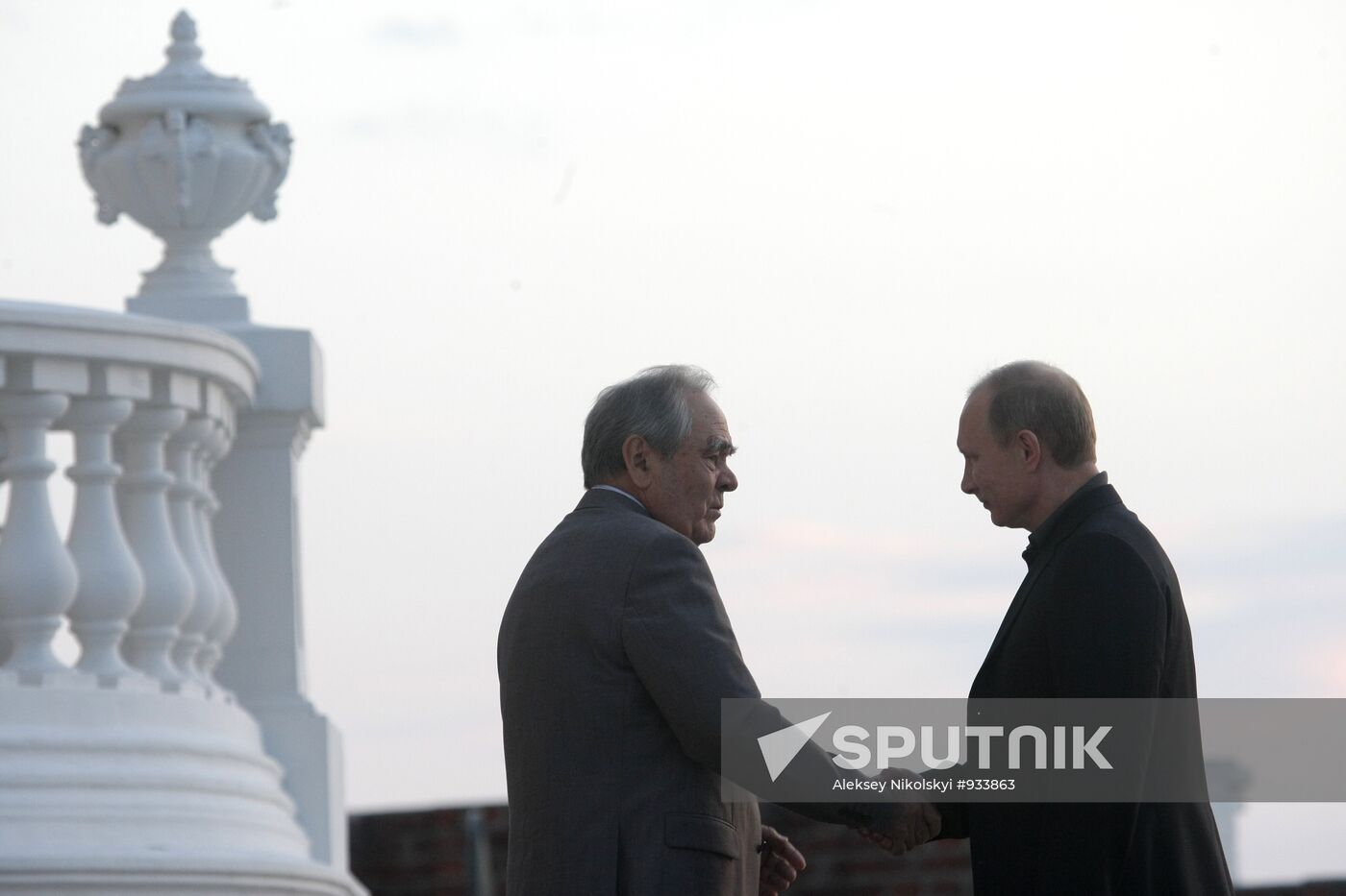 Vladimir Putin and Mintimer Shaimiyev
