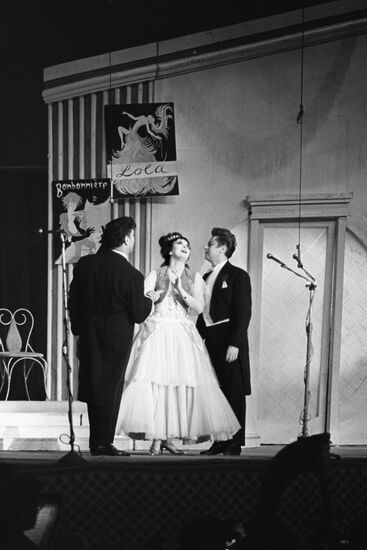 Operetta singer Maria Tiboldi