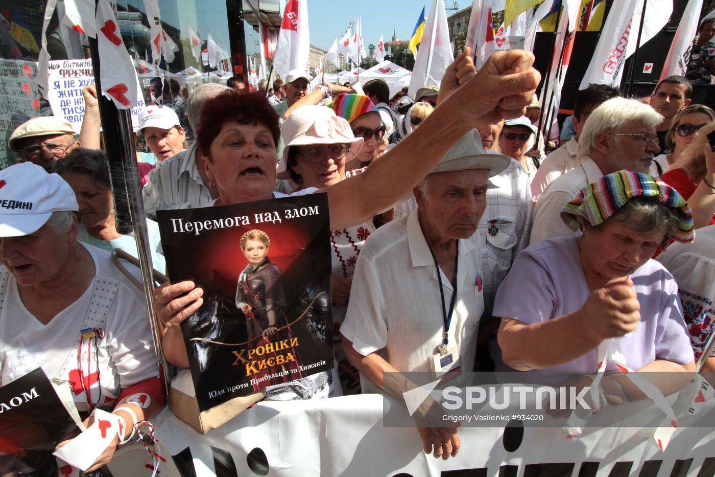 Hearing of Yulia Tymoshenko's "gas" case in Kiev