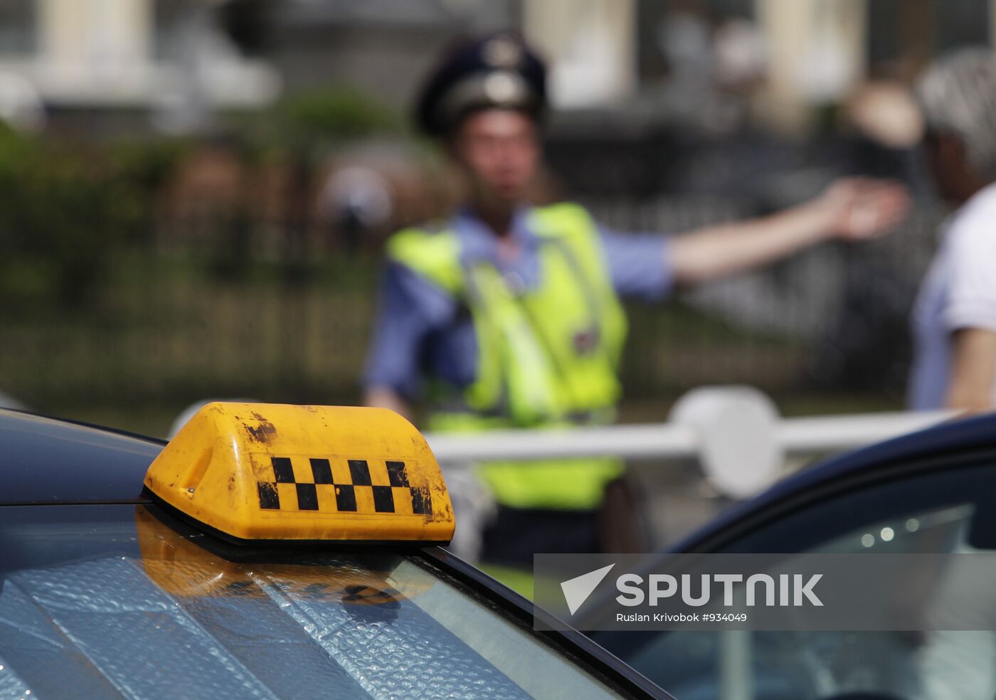 Moscow taxicab