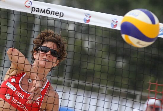 Beach volleyball. Grand Slam stage.