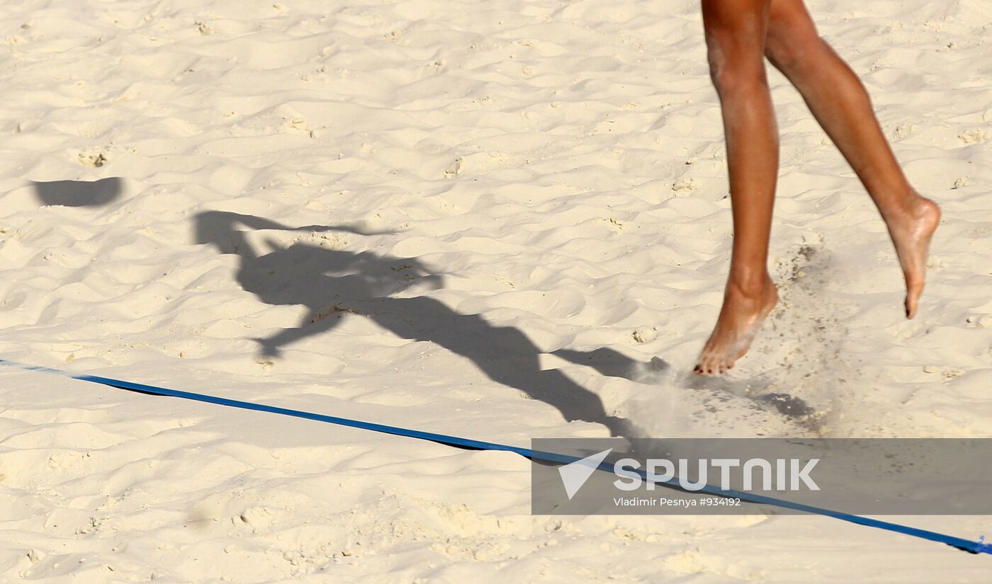 Beach volleyball. Grand Slam stage