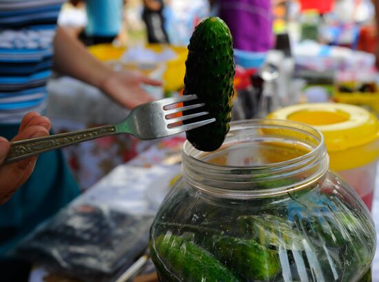 Cucumber Festival in Suzdal