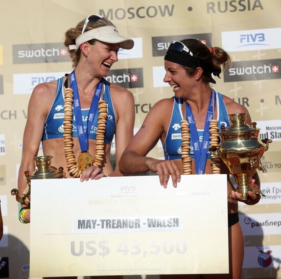 Beach volleyball. "Grand Slam" stage