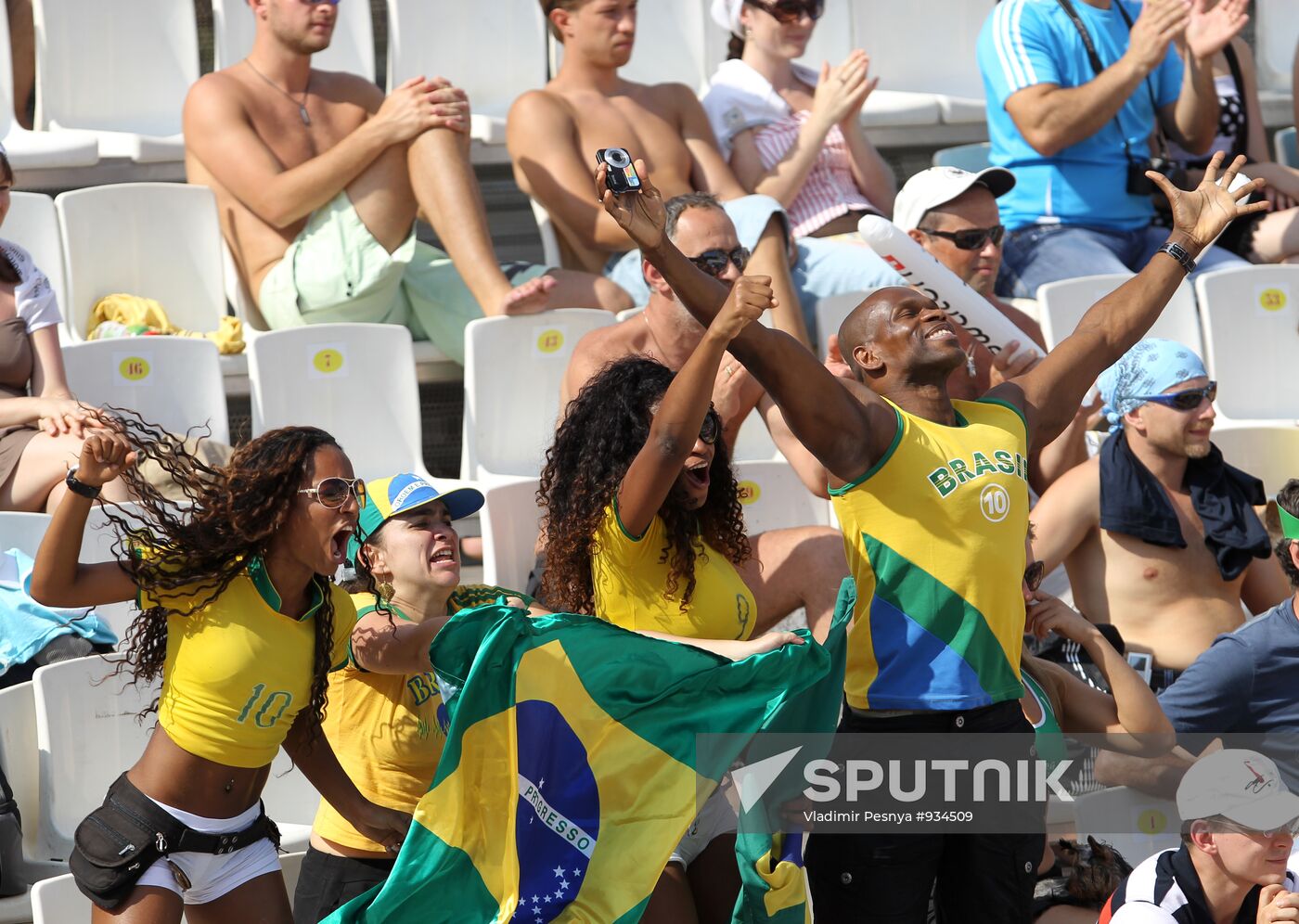 Beach volleyball. "Grand Slam" stage