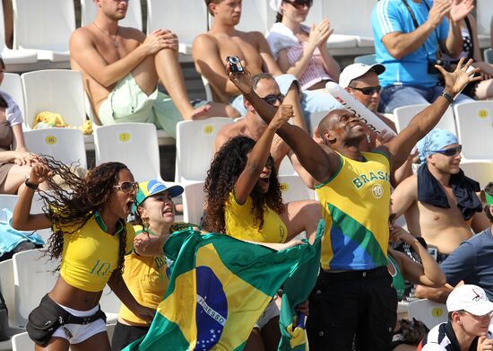 Beach volleyball. "Grand Slam" stage