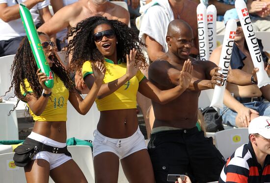 Beach volleyball. "Grand Slam" stage