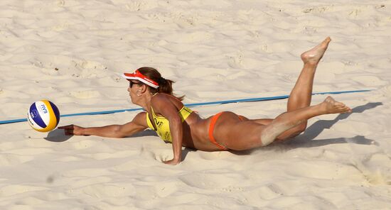 Beach volleyball. "Grand Slam" stage