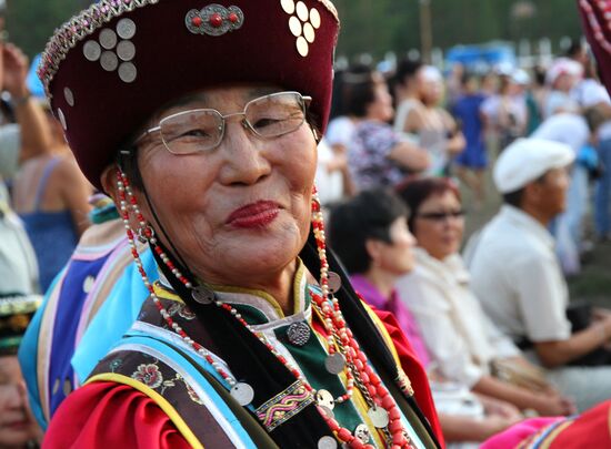 National Dance Festival "Ehora Night" in Buryatia