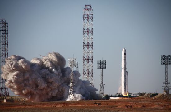Zenit-3SLBF carrier rocket launches Spektr-R satellite