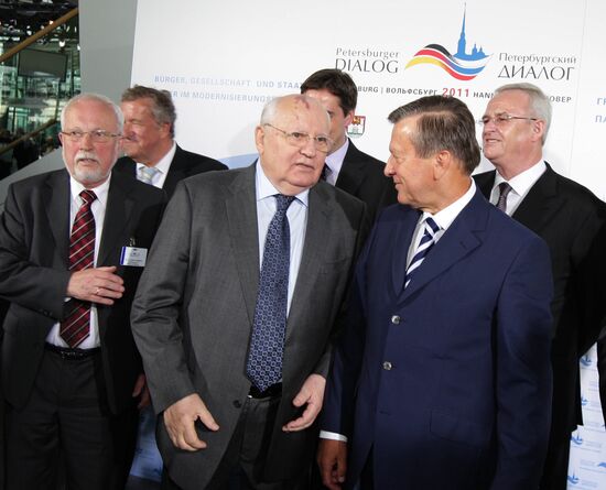 Viktor Zubkov on working visit to Germany