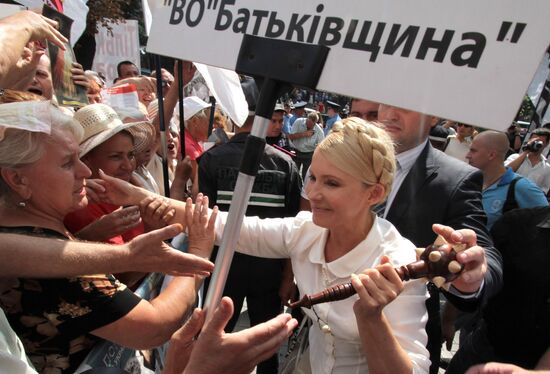 Court hearings of gas case opened against Yulia Tymoshenko