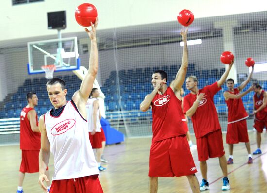 Basketball. Training of Russian men's team begins