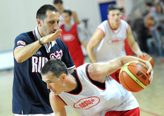 Basketball. Training of Russian men's team begins