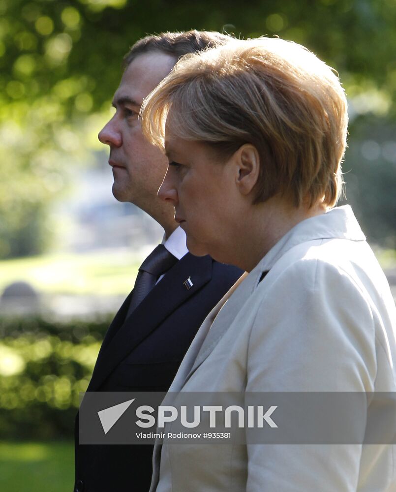 Dmitry Medvedev's visit to Hanover. Day two