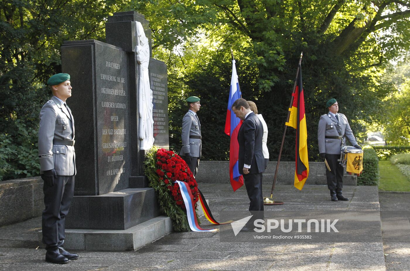 Dmitry Medvedev's visit to Hanover. Day two