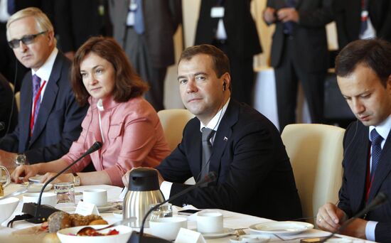 President Dmitry Medvedev on working visit to Hanover. Day Two