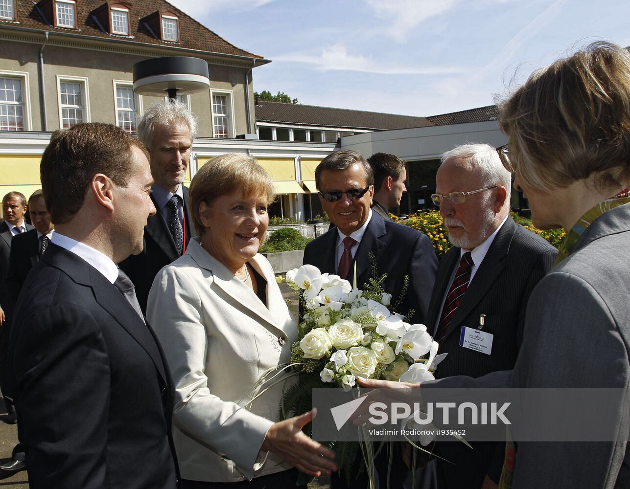 Dmitry Medvedev's visit to Hanover. Day two