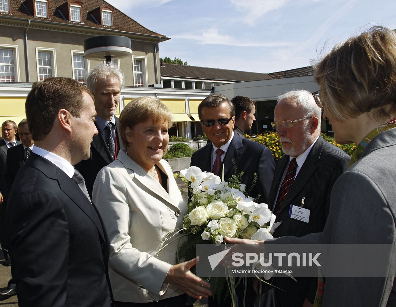 Dmitry Medvedev's visit to Hanover. Day two