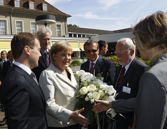 Dmitry Medvedev's visit to Hanover. Day two