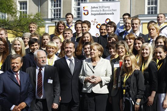 Dmitry Medvedev's visit to Hanover. Day two