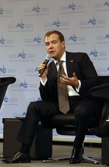 Dmitry Medvedev's visit to Hanover. Day two