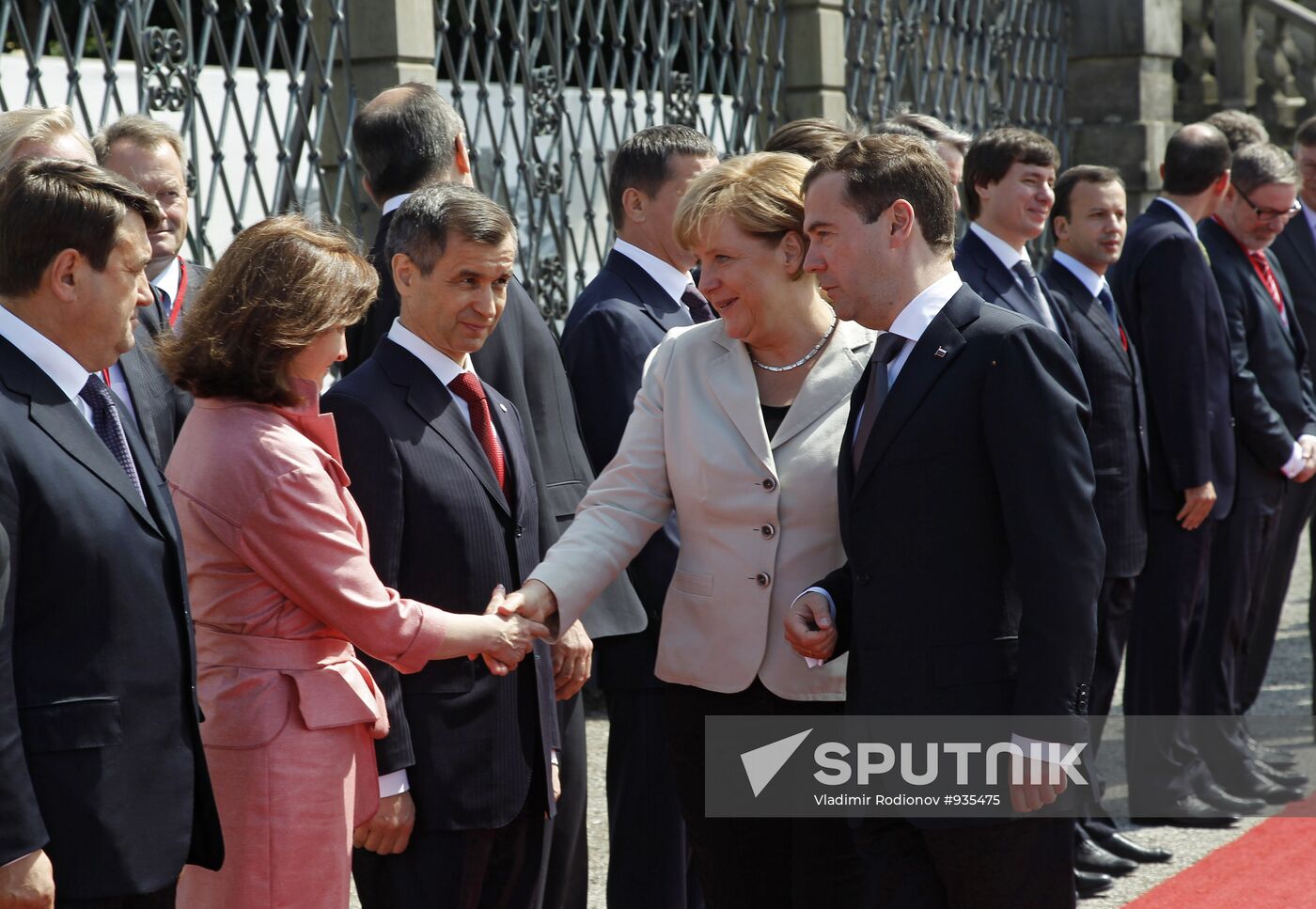 President Dmitry Medvedev's visit to Hannover. Second day.