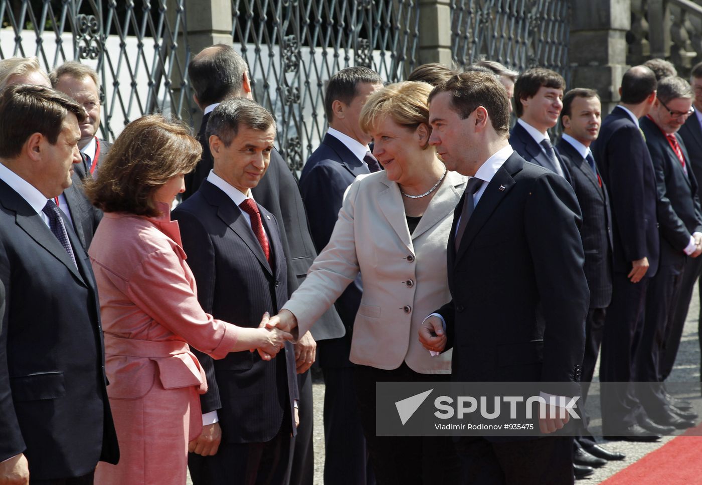 President Dmitry Medvedev's visit to Hannover. Second day.