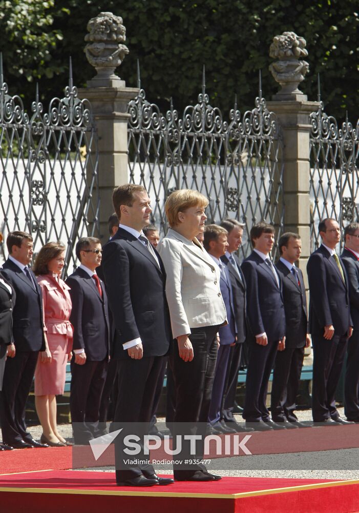 President Dmitry Medvedev's visit to Hannover. Second day.