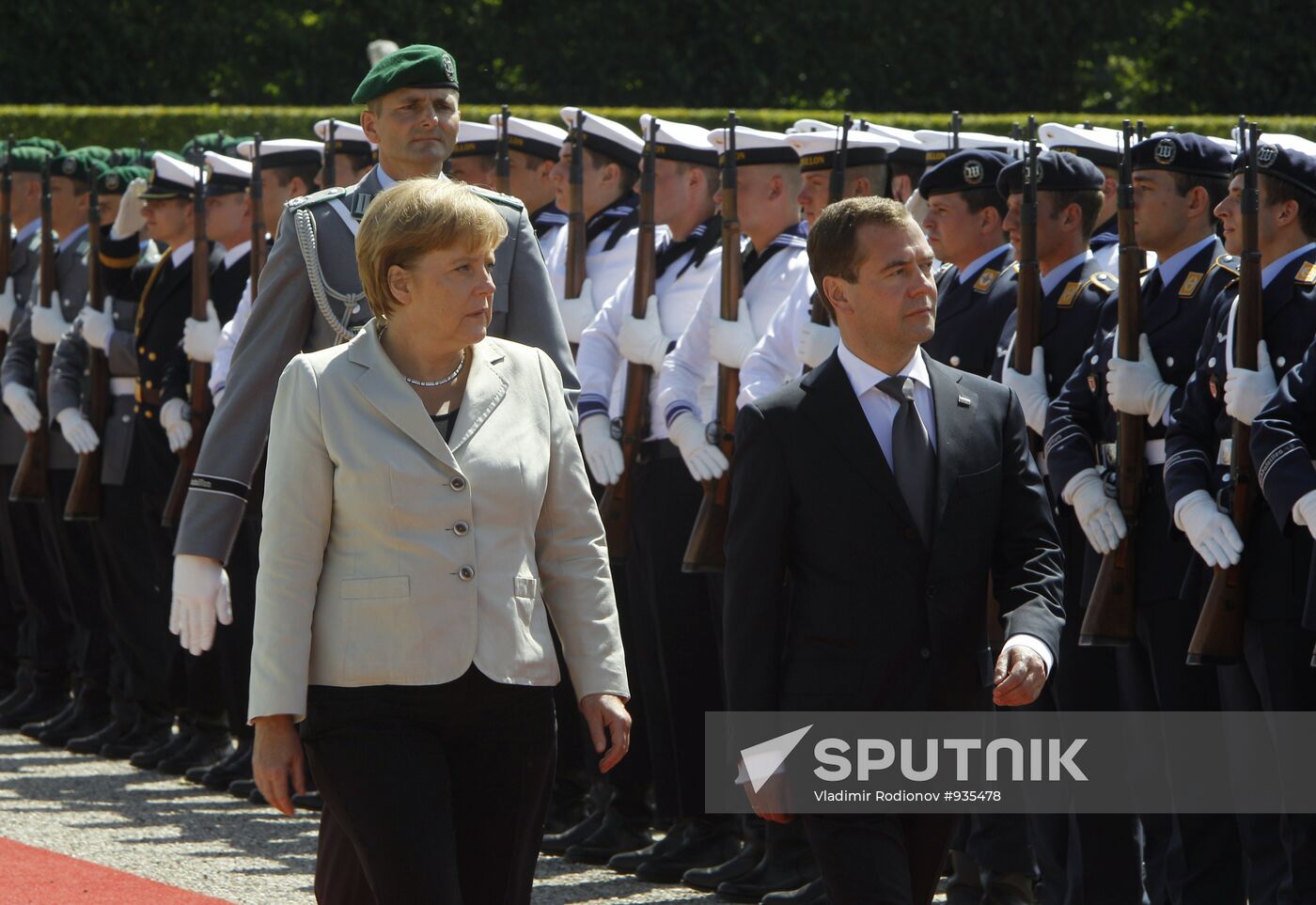 President Dmitry Medvedev's visit to Hannover. Second day.