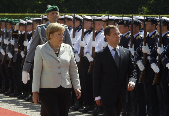 President Dmitry Medvedev's visit to Hannover. Second day.