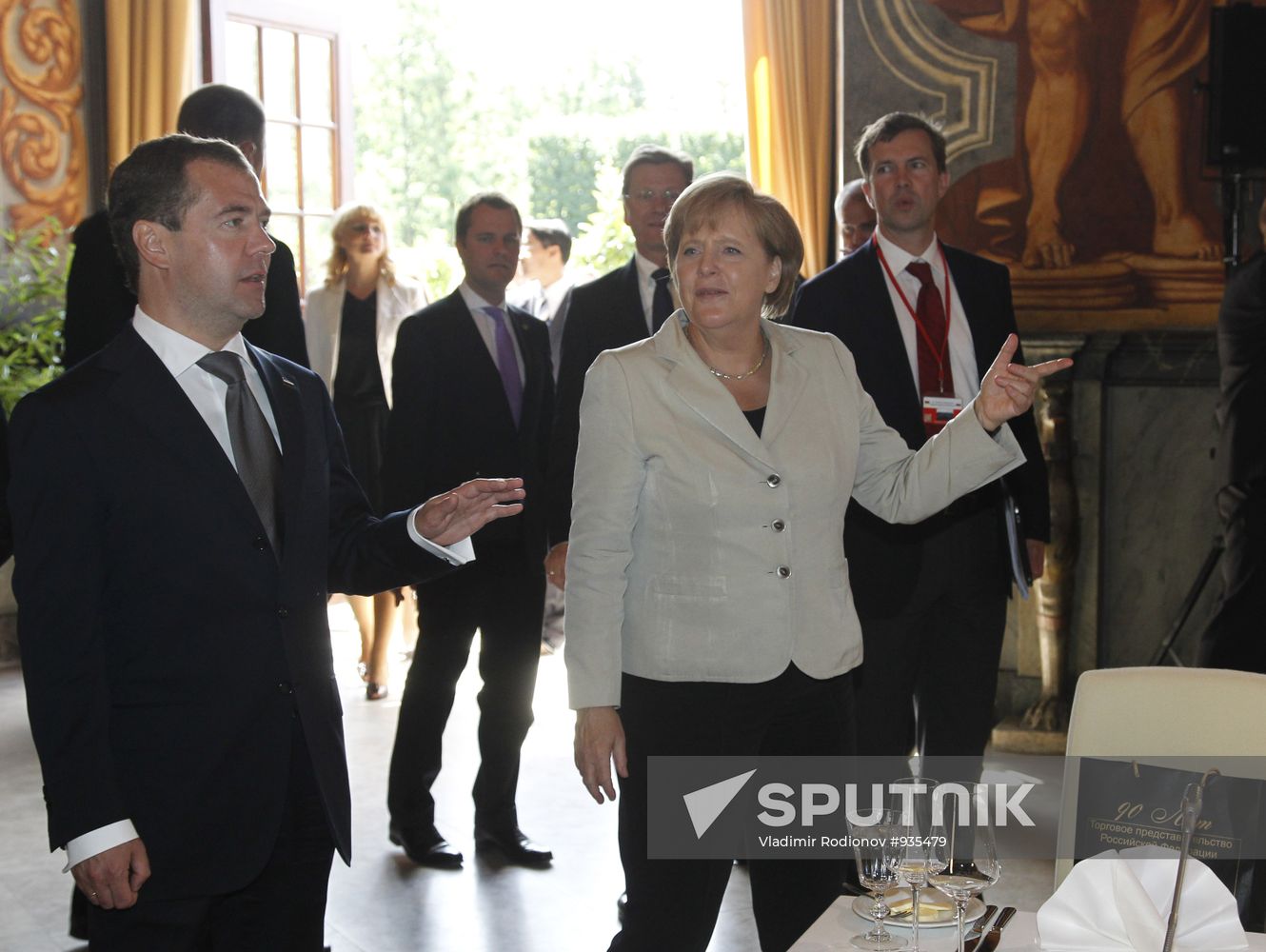 President Dmitry Medvedev's visit to Hannover. Second day.