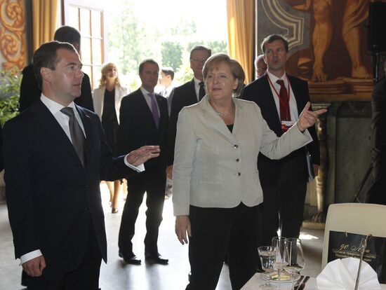 President Dmitry Medvedev's visit to Hannover. Second day.
