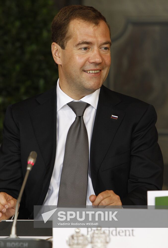 President Dmitry Medvedev's visit to Hannover. Second day.