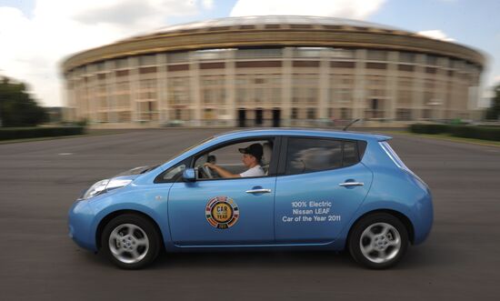 Nissan Leaf electric car