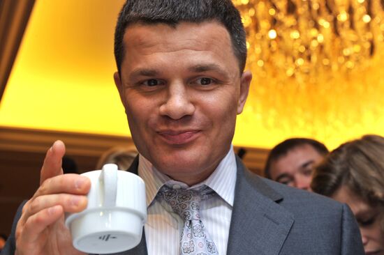 Press conference by Dmitry Kamenshchik