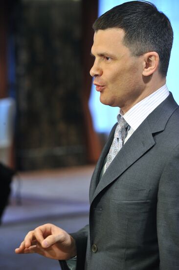 Press conference by Dmitry Kamenshchik