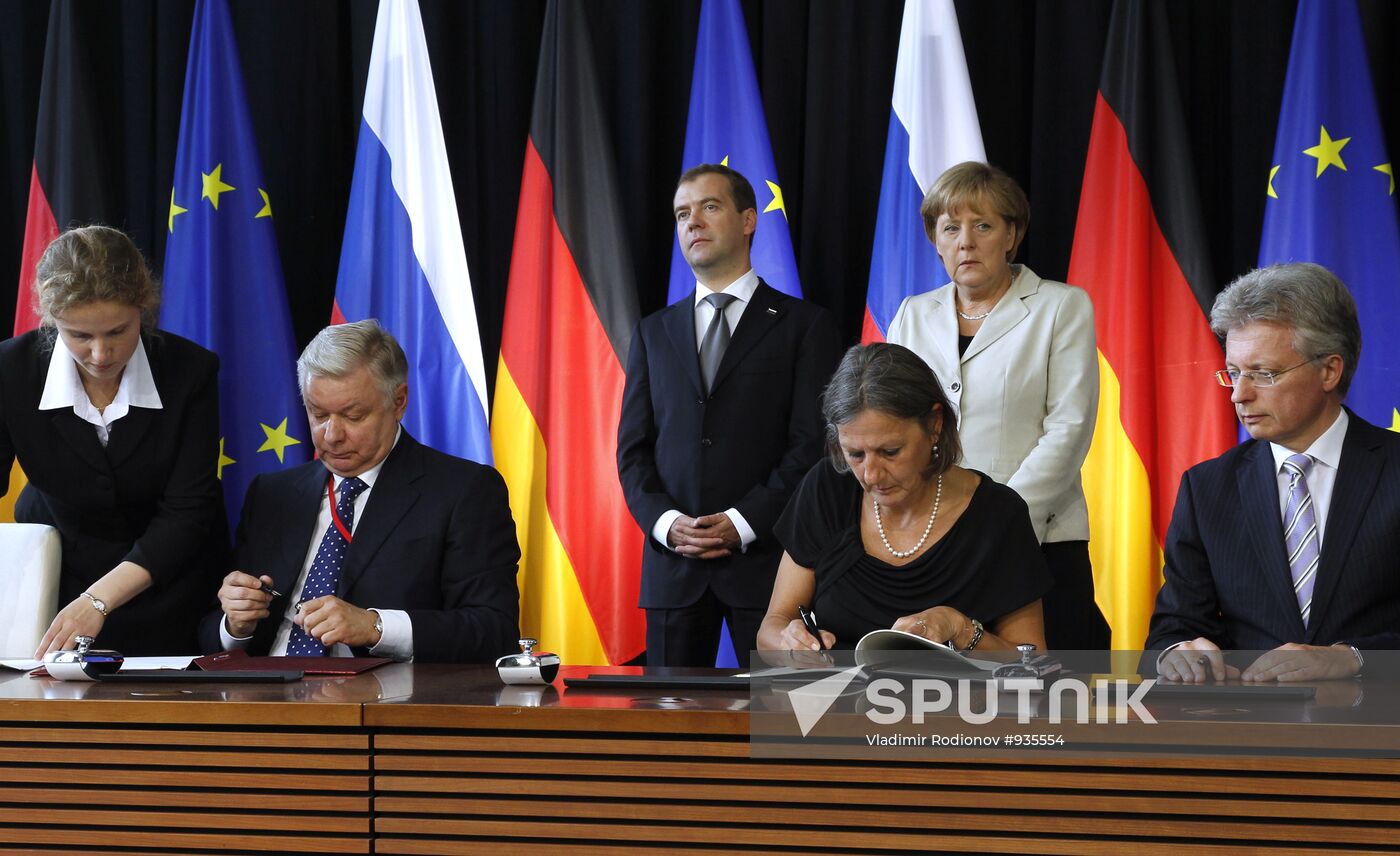 President Dmitry Medvedev's visit to Hannover. Second Day.