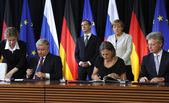 President Dmitry Medvedev's visit to Hannover. Second Day.