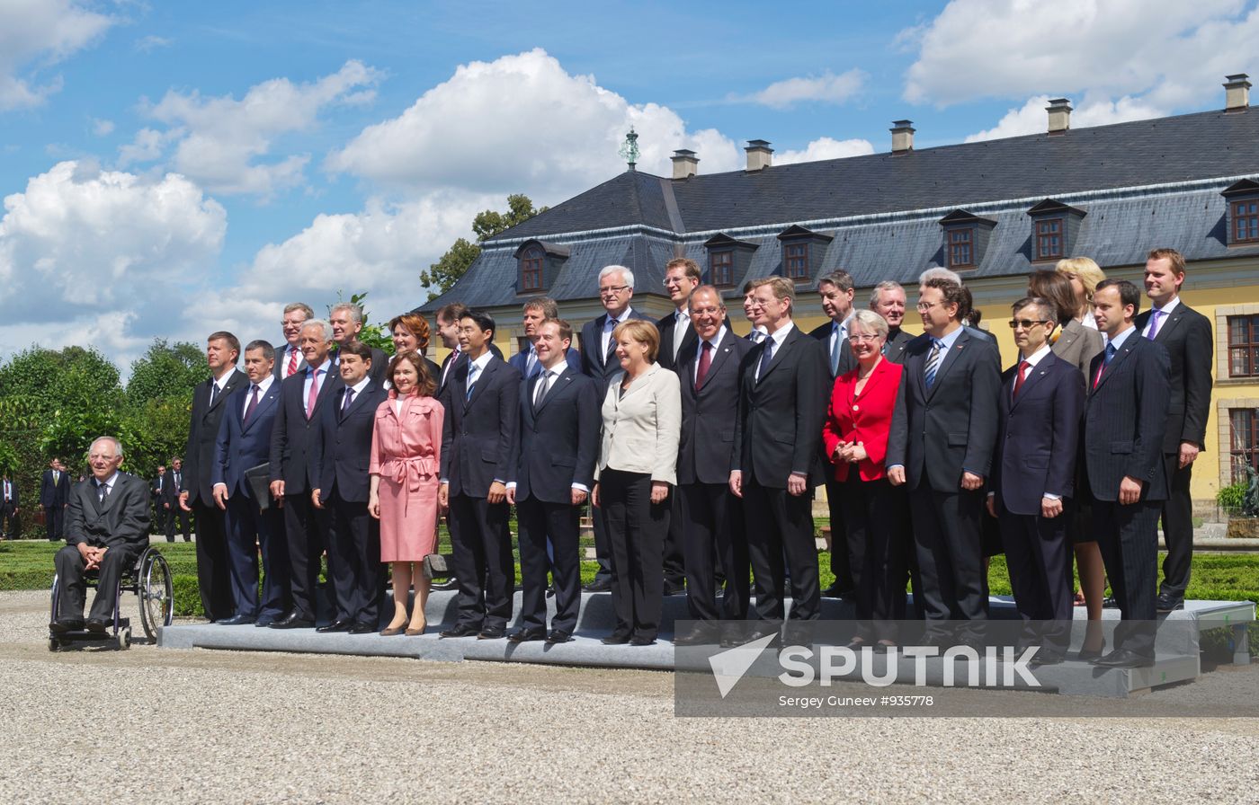 Dmitry Medvedev's visit to Hanover. Day two