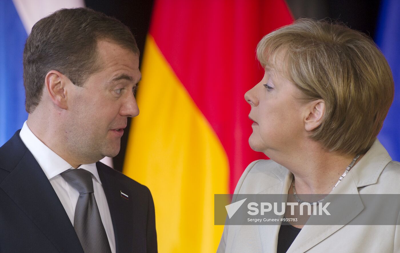 Dmitry Medvedev's visit to Hanover. Day two