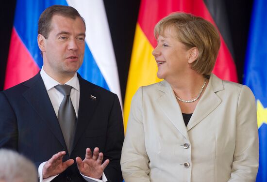 Dmitry Medvedev's visit to Hanover. Day two