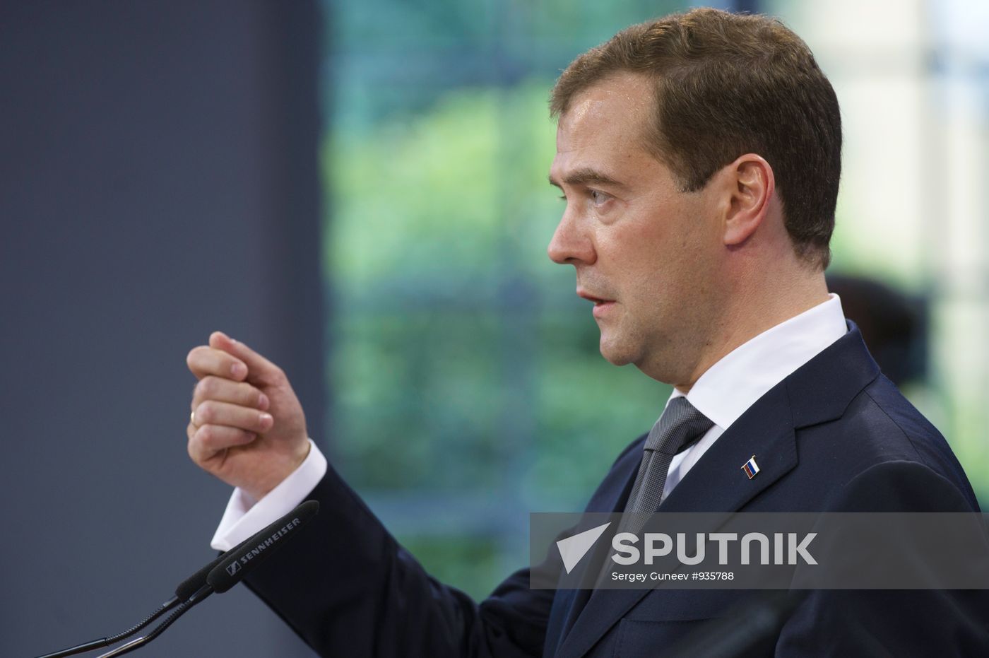 Dmitry Medvedev's visit to Hanover. Day two