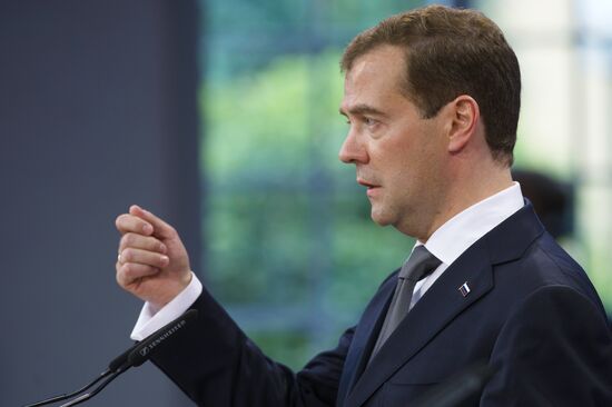 Dmitry Medvedev's visit to Hanover. Day two