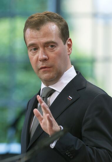 Dmitry Medvedev's visit to Hanover. Day two