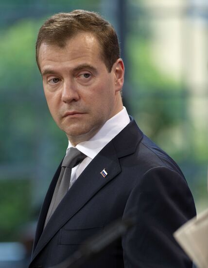 Dmitry Medvedev's visit to Hanover. Day two
