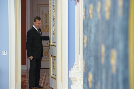 Dmitry Medvedev meets with independent directors
